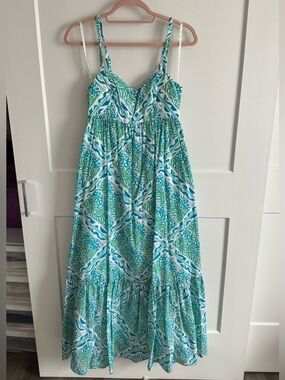 Lilly Pulitzer | Dresses | Nwt Lilly Pulitzer Teresa Maxi Dress In Conch  Shell Pink Lets Go Bananas | Poshmark